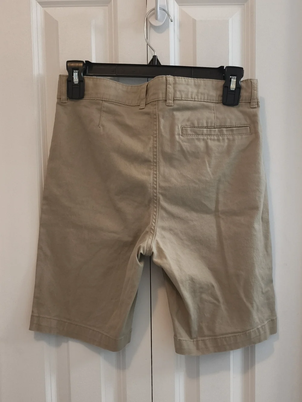 Old Navy Tan Flat-Front Kids Chino Shorts
